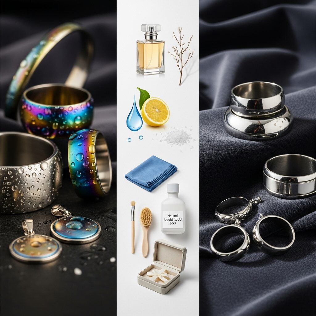 acier inoxydable change de couleur : pourquoi et comment ce phénomène influence le choix des bijoux durables et stylés. Découvrez les causes, les effets, et nos conseils d'entretien pour des pièces inoxydables qui gardent leur éclat.