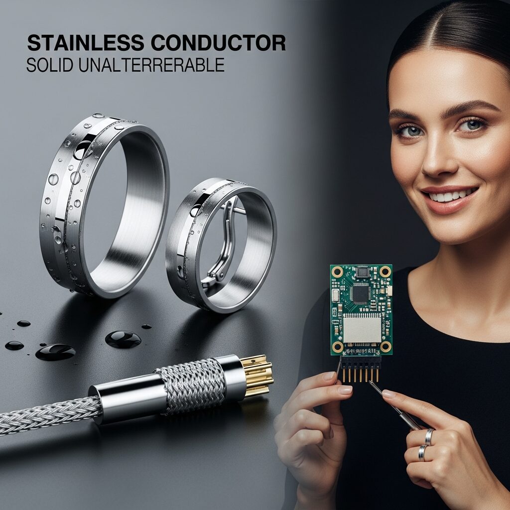 Découvrez l'acier inoxydable conducteur électrique: solide, inaltérable et hypoallergénique, idéal pour bijoux modernes et composants électroniques. Sarah vous guide sur ses propriétés, usages et comment allier style, sécurité et performance sans compromis.