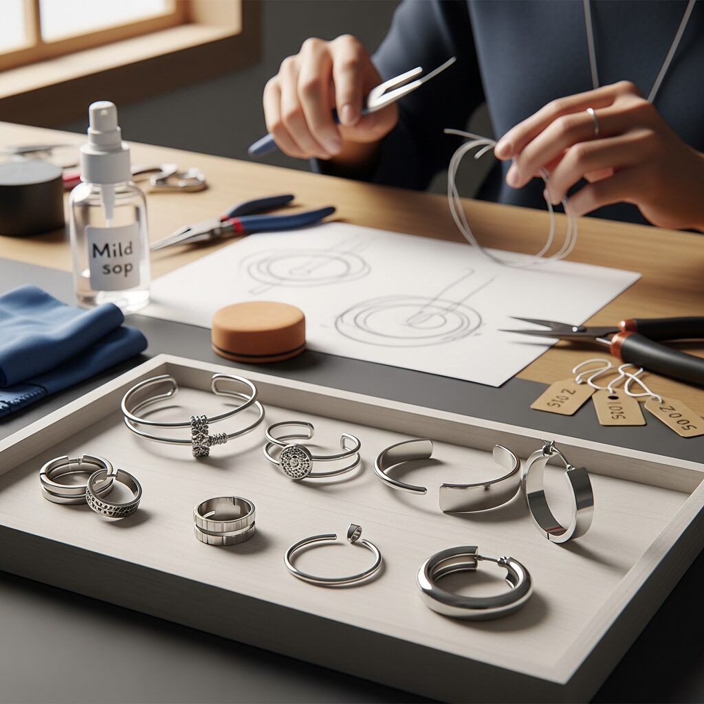 Apprenez à créer des bijoux en acier inoxydable qui allient style, durabilité et entretien facile. Découvrez les propriétés anti-allergiques, la brillance durable et des techniques simples pour des pièces abordables, sans ternir ni s'oxyder. Idées et conseils pratiques pour tous.