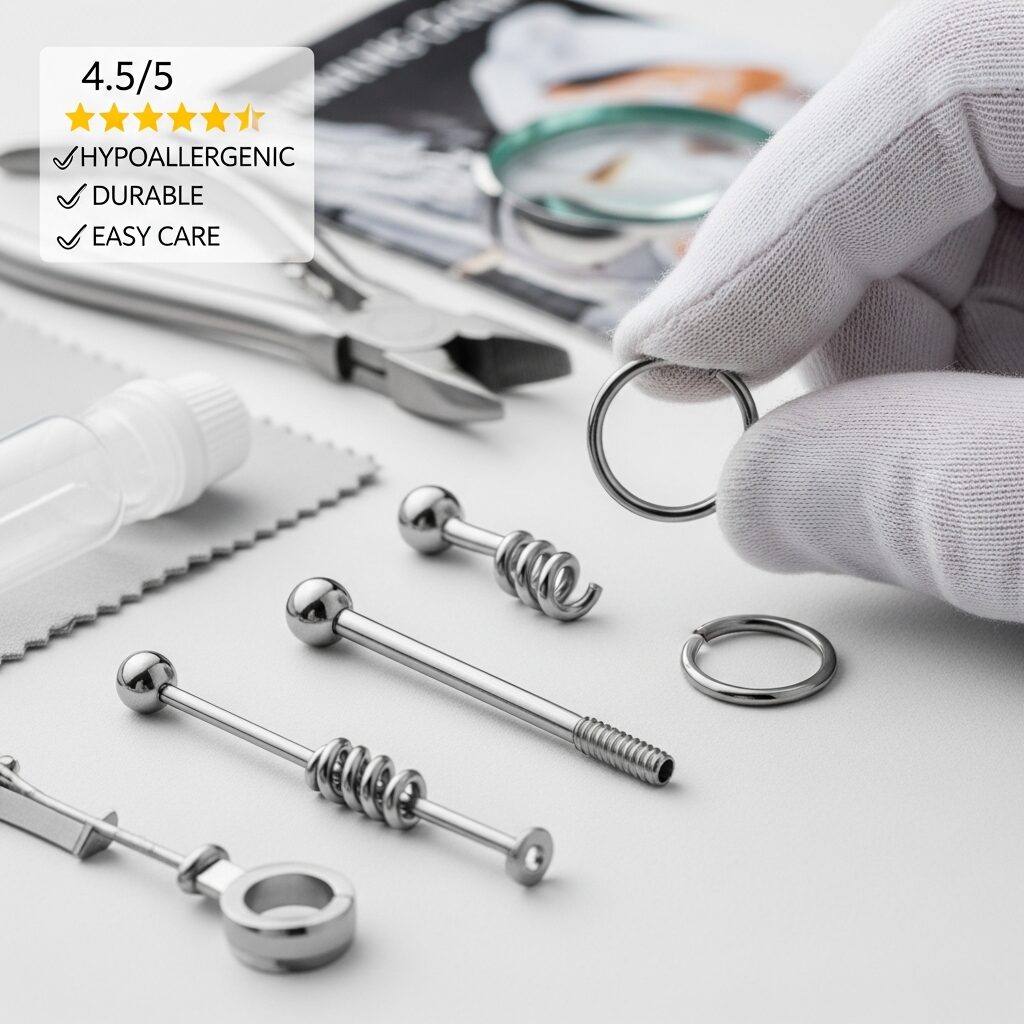 Acier inoxydable piercing avis: découvrez des retours fiables pour choisir un bijou durable et sans allergie. Simplicité d'entretien, brillance durable et style moderne, avec conseils et comparez les options pour votre piercing.